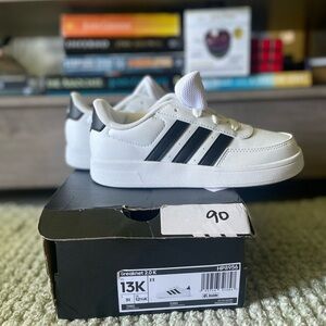 Adidas Breaknet 2.0 White and Black Shoes UNISEX Size 13K